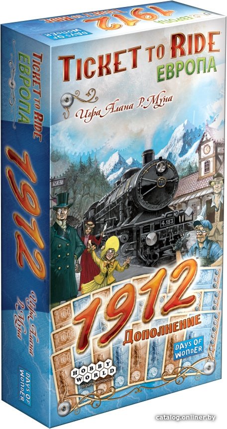 Настольная игра Мир Хобби Ticket To Ride: Европа: 1912
