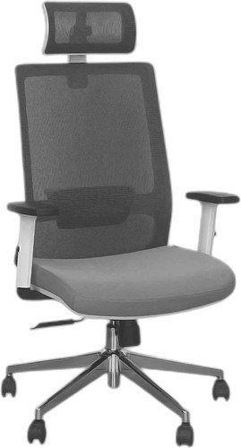 

Офисное кресло SitUp Madrid Chrome (сетка Gray/ткань Gray)