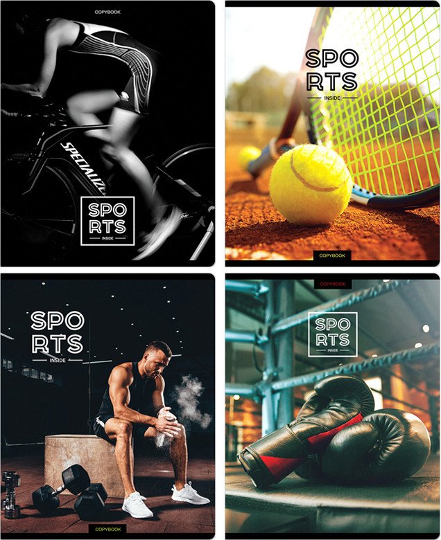 

Общая тетрадь ArtSpace клетка Спорт. Inside sports Т96к_36446 (96 л)