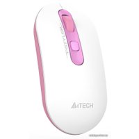 Мышь A4Tech Fstyler FG20 (белый/розовый)