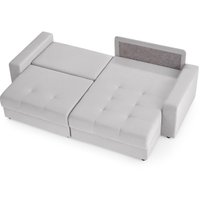 Угловой диван Mio Tesoro Манчестер 292 1.5ек-1.5пф (841 светло-серый)