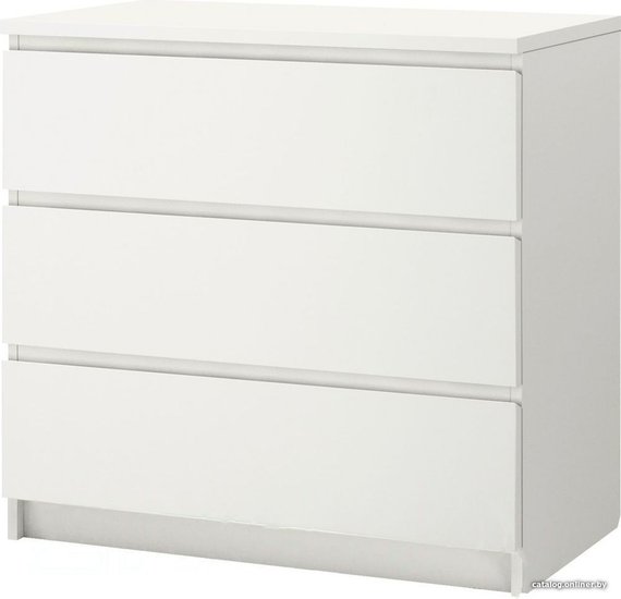 Ikea Мальм 402.145.51 (белый) комод купить в Минске