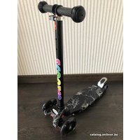 Трехколесный самокат Scooter Maxi 036Z (черный/молния) в Витебске