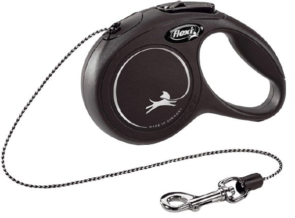 

Поводок-рулетка Flexi New Classic XS Cord 3 м (черный)