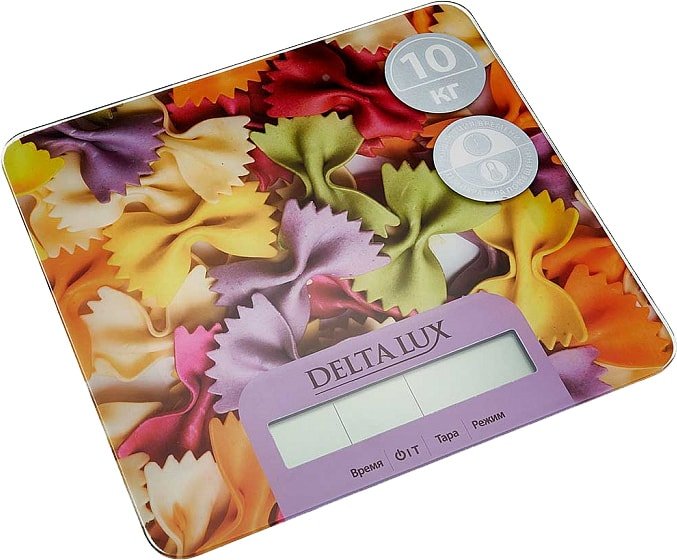 

Кухонные весы Delta Lux DE-002KE (фарфалле)