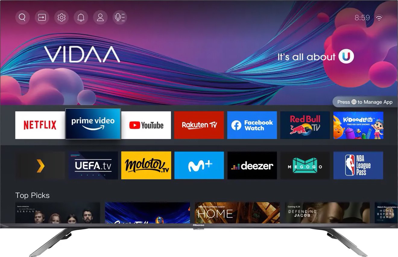 

Телевизор Hisense 55E76GQ