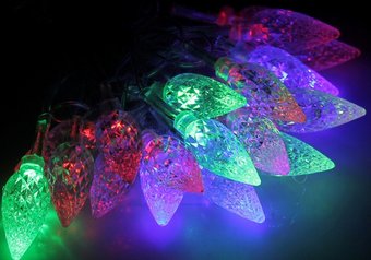 Светодиодная гирлянда Luazon Метраж Шишки Led-20 (5 м, мульти) [185508]