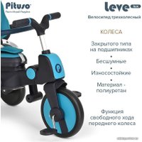 Детский велосипед Pituso Leve Lux (синий)