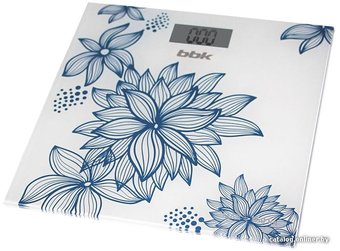 Напольные весы BBK BCS3000G (синий/белый)