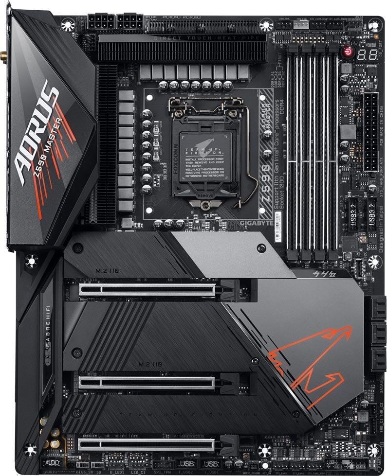 

Материнская плата Gigabyte Aorus Z590 Master (rev. 1.0)