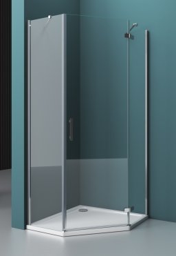 

Душевой уголок BelBagno KRAFT-P-1-100-C-Cr-R (прозрачное стекло)