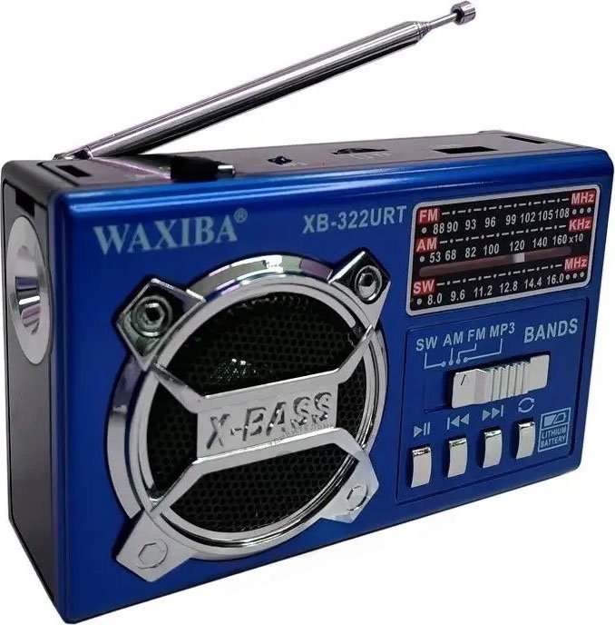 

Радиоприемник Waxiba XB-322URT (синий)