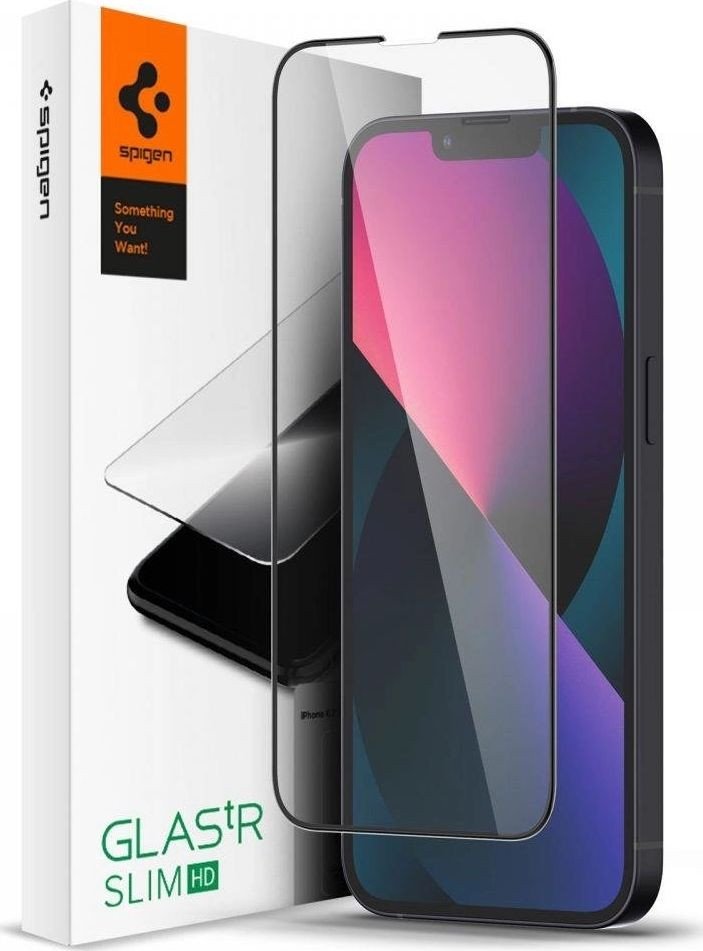 

Защитное стекло Spigen Glas FC для iPhone 13 Mini AGL03404