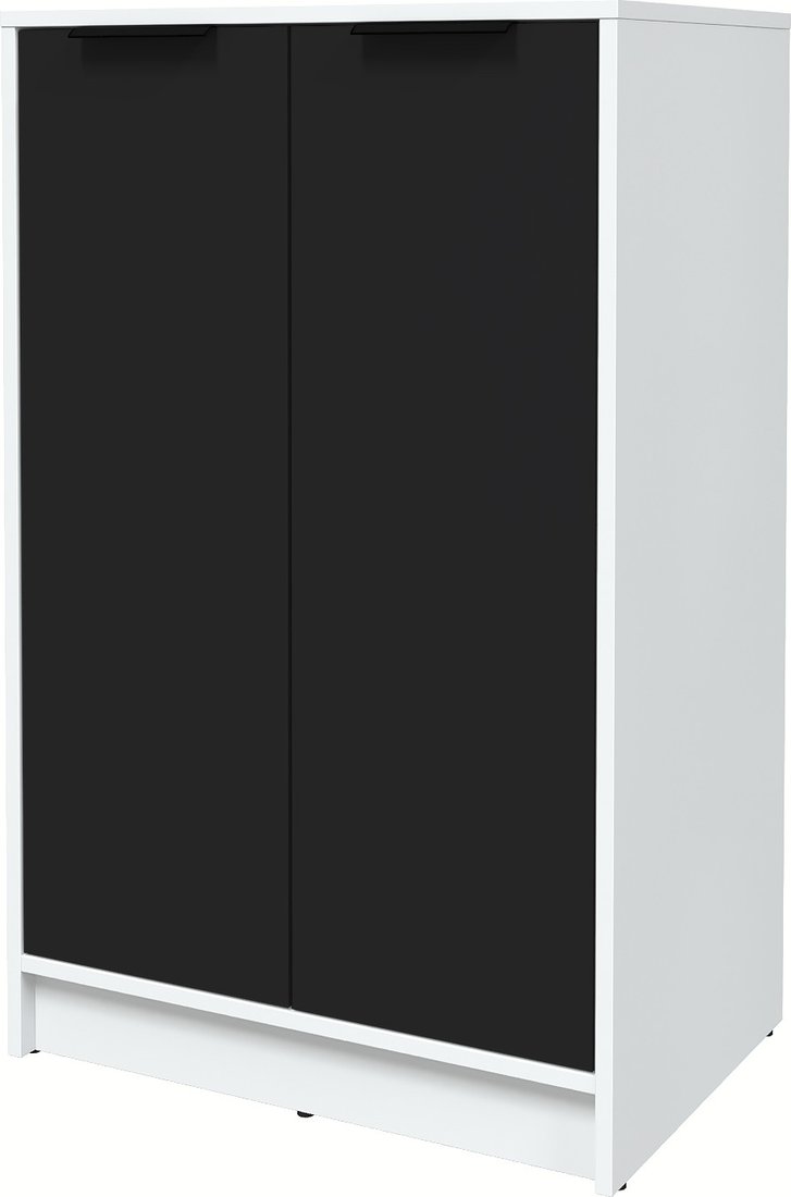 

Тумба Интерлиния Концепт КТ-Т64 Глосс (белый платинум/черный)