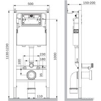Инсталляция для унитаза AM.PM I012709