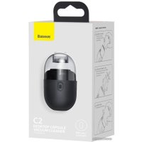 Пылесос Baseus C2 Desktop Capsule CRXCQC2A-01 (батарейки, черный)