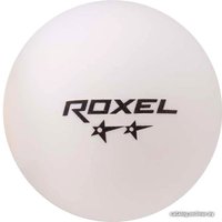 Мяч для настольного тенниса Roxel Swift (белый, 2 звезды, 6 шт.)