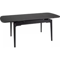 Кухонный стол Signal Sento 120-180/80 (черный/черный)