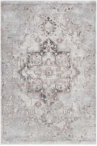 Ковер для жилой комнаты Sintelon Toscana 16SMS 160x230 (бежевый/серый)