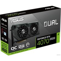 Видеокарта ASUS Dual GeForce RTX 4070 Super OC Edition 12GB GDDR6X DUAL-RTX4070S-O12G