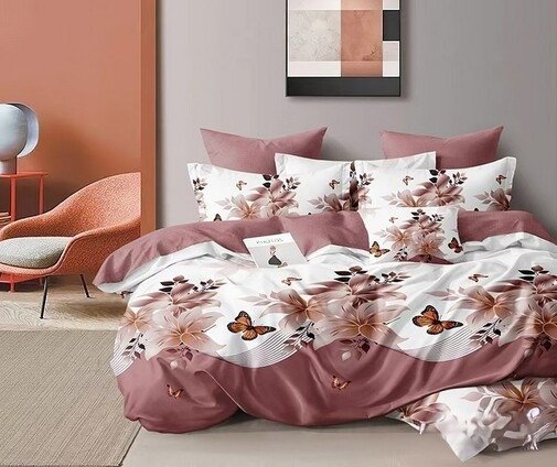 

Постельное белье Реноме 2сп Оливковая коллекция. Простыня на резинке УУ 879 (поплин)