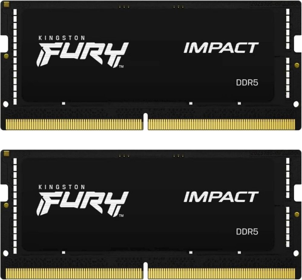 

Оперативная память Kingston FURY Impact 2x16 ГБ DDR5 6000МГц KF560S38IBK2-32