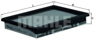 

Воздушный фильтр Mahle Knecht LX1046