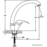 Смеситель Zerix PUD4 045 ZX2945