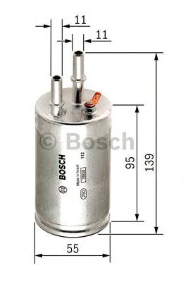 

Топливный фильтр Bosch F026403014