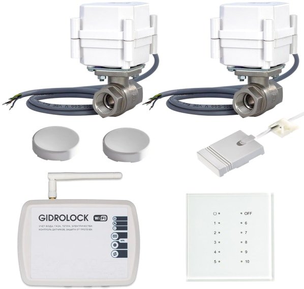 

Набор защиты от протечек Gidrolock Radio + Wi-Fi 3/4"