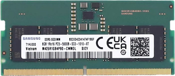 Samsung 8ГБ DDR5 SODIMM 5600 МГц M425R1GB4PB0-CWM0L оперативную