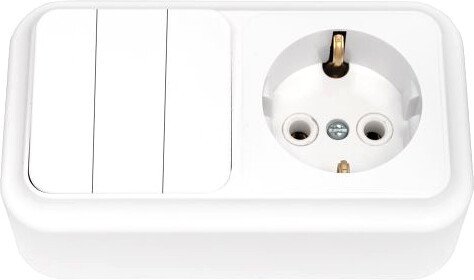 

Розетка Bylectrica 3В-РЦ-531 (белый)