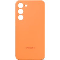 Чехол для телефона Samsung Silicone Case S23+ (оранжевый)