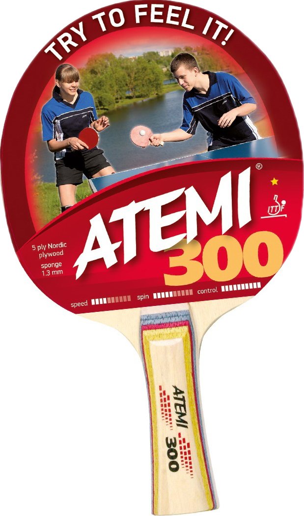 

Ракетка для настольного тенниса Atemi 300 CV 2019