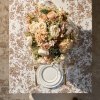 Скатерть Lefard Rich Garden 850-754-21 (белый)