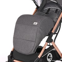 Коляска прогулочная «книга» Lorelli Storm 2021 (steel grey)