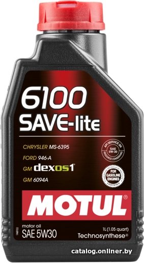 Моторное масло Motul 6100 Save-light 5W-30 1л