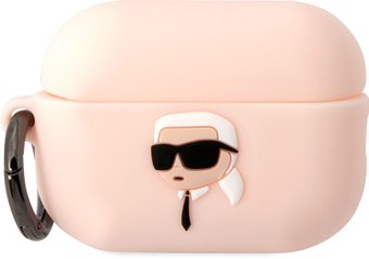 CG Mobile Karl Lagerfeld для AirPods Pro 2 KLAP2RUNIKP (розовый)