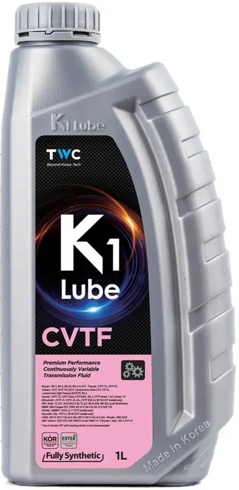 

Трансмиссионное масло K1 Lube CVTF 1л
