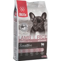 Сухой корм для собак Blitz Pets Sensitive Puppy Lamb & Rice (500 г)