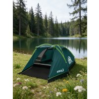 Треккинговая палатка RSP Outdoors Krewl 3 (зеленый)