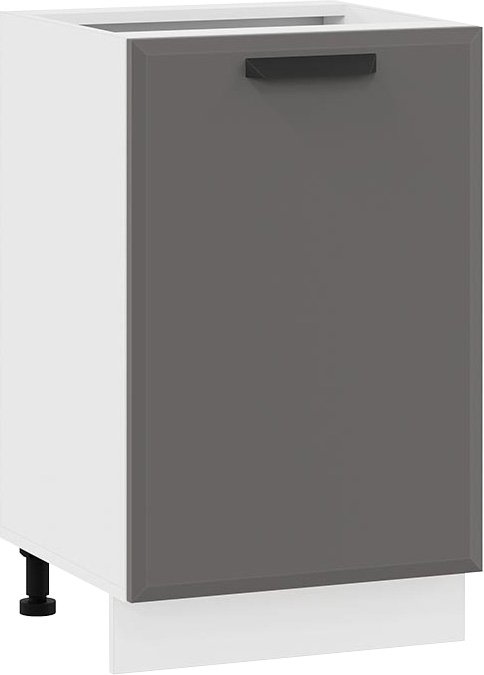 

Шкаф напольный Трия Тиана 1Н5 (белый/асфальт супермат)