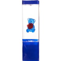 Ночник Risalux Лава-лампа Мишка 9944854 (синий)