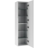  Домино Шкаф-пенал 40 Graffo без ящика (белый глянец) в Бресте