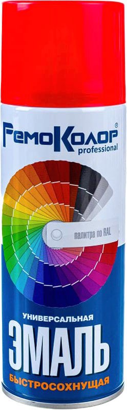 

Эмаль Remocolor Универсальная акриловая 69-9-104 0.52 л (красный)