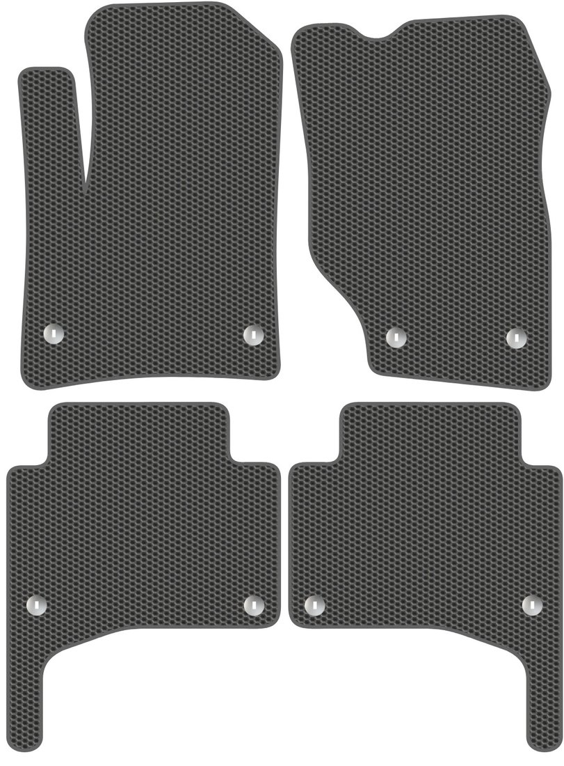 

Комплект ковриков для авто Alicosta Porsche Cayenne (suv / 957, 955) 2002 - 2010 (серый)