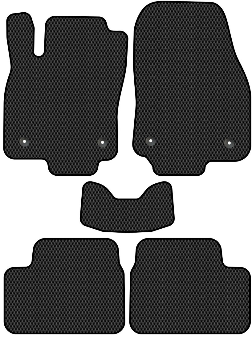 

Комплект ковриков для авто Alicosta Opel Astra III (хэтчбек 5 дв / L48) 2004 - 2011 (черный, ромб)