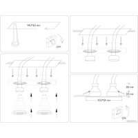 Точечный светильник Ambrella light Standard Tech TN102461