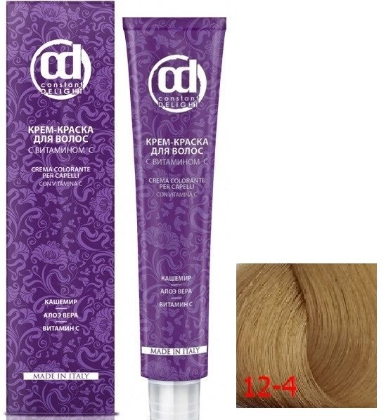 

Крем-краска для волос Constant Delight Crema Colorante с витамином С 12/4