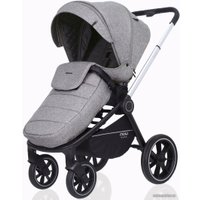 Универсальная коляска Rant MOWbaby Zoom PU (2 в 1, silver beige)